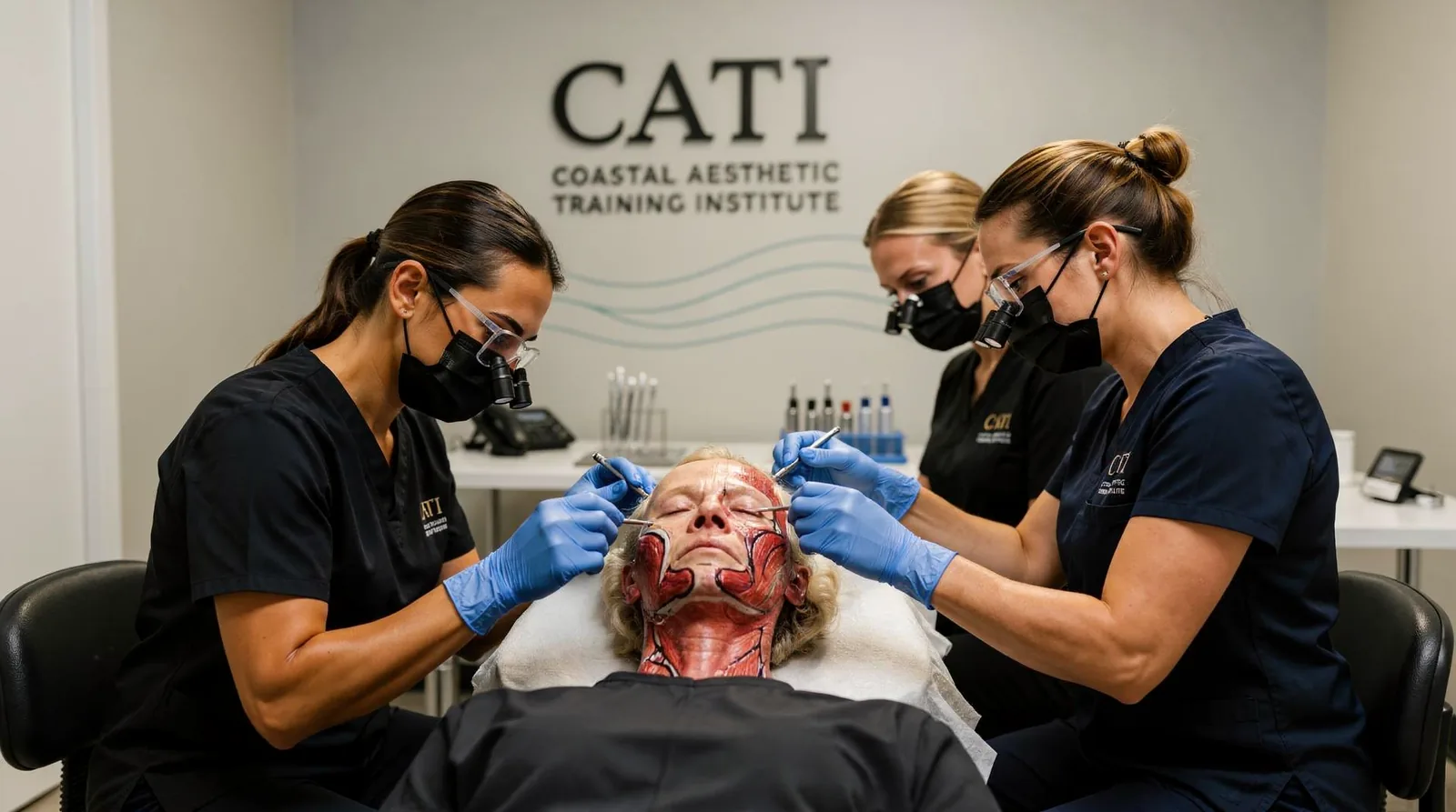 Cadaver-based workshops let RNs, PAs, NPs, and MDs work with real anatomical structures instead